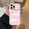 Capa de Celular Antiderrapante com Tema de Cachorro Dachshund, Textura de Couro e Janela Grande para iPhone 15, Capa Macia para iPhone 13, Estilo Coreano de Alta Qualidade