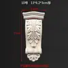 Talla de Madera de Dongyang Capiteles de Madera Maciza, Vigas, Tallas de Madera, Columnas Romanas Europeas, Gabinetes, Muebles Decorativos, Apliques de Madera Repujada