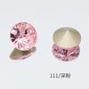 Accesorios para Uñas Dongzhou Colección Rosa Oscuro Fondo Puntiagudo Vidrio K9 de Alta Calidad Mariposa Diamante Grande Brillante Estilo Popular de Celebridad de Internet
