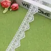 Borda de renda de rosa vintage de um lado, roupas infantis, acessórios decorativos estilo Lolita, borda de renda em tela solúvel em água