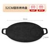 Plato para Barbacoa Estilo Coreano Piedra Maifan Antiadherente Plato para Hornear Camping al Aire Libre Teppanyaki Hogar Cocina de Inducción Estufa de Tarjeta Plato para Parrilla