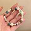 Pulsera Exquisita de Cerámica con Cuentas de Estrella de Caracola para Mujer, Primavera y Verano, Dulce, Nicho, Exquisita, Alto Valor, Versátil, Pulsera para Novia