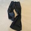 Pantalones Casuales de Cuadros Estilo Americano Falso Dos Piezas para Hombre, Nuevos de Primavera y Otoño, Espiga, Gama Alta, Pierna Recta, Caída Relajada, Pantalones Largos