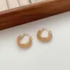 Encuentro~ Pendientes de Aro Metálico Exagerados de Fragmentos de Plata Multicapa de Alta Gama Estilo Francés, Pendientes Minimalistas Retro Estilo Hong Kong