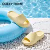 Pantuflas de Mujer 2026 Verano Nuevo Modelo para Interior Hogar Suela Gruesa Soporte de Arco Antibacterianas Sin Olor Antideslizantes Pantuflas Sencillas