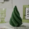 Vela Cone Espiral Geométrica Decoração de Casa Decoração de Móveis de Natal Enfeites de Festa Decoração de Atmosfera Presentes