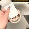 Corea del Sur Dongdaemun básico Marrón serie Marrón banda elástica base de alta elasticidad commuter todo-combinable liga para el cabello banda elástica cuerda para el cabello