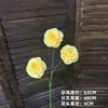 Esquema de Cores Azul e Vermelho Novo Estilo Chinês Casamento Flores Artificiais e Plantas Verdes Decoração de Fundo Ornamentos de Porta Adereços de Foto Arranjo de Casamento