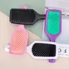 Artículo popular de comercio exterior: Peine de Rejilla Hexagonal para Cabello Seco y Húmedo, Peine para Peinar el Cabello, Peine de Masaje Hueco, Peine con Cojín de Aire