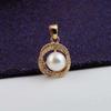 Colgante de Perla de Agua Dulce Guan Yu, Joyería Llena y Lustrosa, Elegante Regalo de Cumpleaños, Accesorios Frescos para Mujer S1071024