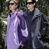 Nova Jaqueta Três em Um Destacável com Logo Impresso Personalizado para Homens e Mulheres, Jaqueta de Lã Polar, Roupas de Outono e Inverno para Exterior, Estilo Moderno