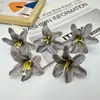 Flor Simulada Flor de Muguete Cabeza de Flor Lirio Flor Falsa Flor Individual Material para Manualidades Arreglo de Boda Tocado Accesorios para el Cabello Material Decorativo Flor