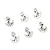 Accesorios para joyería DIY colgante estilo Nacional vintage 12*16mm serie pirata ancla timón accesorios de aleación
