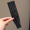 Diadema de rayas estilo coreano, diadema mágica perezosa, fijación sin costuras para el flequillo, accesorio para el cabello para recoger los cabellos sueltos mientras te lavas la cara