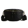 Bolsas Femininas Tendência 2025 Nova Moda Estilo Coreano Versátil Texturizada Bolsa Transversal Pequena de Ombro Tendência