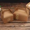 Cajas de Papel Kraft al por Mayor en Stock para Pasteles de Yema de Huevo, Cajas de Empaque Estilo Portátil, Empaque para Pasteles de Luna, Cajas Vacías de Regalo para Pastel de Nueces