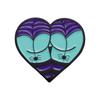 Broche Decorativo Creativo de Halloween de Dibujos Animados con Forma de Corazón Colorido, Araña, Calabaza, Fantasma, Aleación Esmaltada