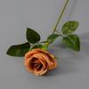 Rosa de flanela artificial Pearl Rose home hotel casamento Dia dos Namorados rosa decoração da parede flor de seda flor falsa