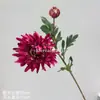 Flores artificiales, dalias, cosmos, flores nacionales chinas, flores de seda, peonías estilo chino, crisantemos, materiales florales al por mayor