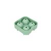 Molde de Silicona para Bolas de Hielo de Grado Alimenticio de Venta Caliente Transfronteriza, 4 Piezas, Esférico, Cubitos de Hielo Congelación Rápida, Molde para Hacer Hielo de Cocina con Tapa