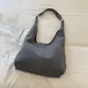 Bolsa tote de cor sólida para o dia a dia, bolsa de grande capacidade para mulheres, nova coleção outono 2026, design estiloso e descontraído, bolsa de ombro única