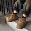 Zapatos Infantiles Estilo Coreano, Modelos de Otoño e Invierno, Botines de Terciopelo para Niños, Botas de Cuero Escarchado para Niños y Niñas, Botas de Algodón y Cuero de Suela Blanda, Botas Individuales