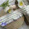 Encaje 6.0cm Hilo de Algodón Elástico + Encaje de Lana Tejido Accesorios para Ropa Venta al por Mayor Punto Accesorios de Encaje de Hilo de Algodón Ropa