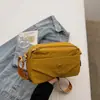 Bolso Pequeño de Moda Estilo Coreano para Mujer 2026 Primavera Nuevo Ligero Simple Cuadrado Pequeño Bolso Cruzado al Hombro Casual Ropa de Trabajo
