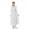 Ropa de Protección Solar para Mujer en Verano, Chaqueta Ligera y Transpirable de Protección Solar para la Costa, Falda de Protección Solar Extra Larga de Cuerpo Completo para Adelgazar la Cintura