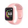 Pulseira Inteligente Y68 com Tela Colorida, Frequência Cardíaca, Pressão Arterial, Bluetooth, Contagem de Passos, Pulseira Esportiva, Novo Modelo Transfronteiriço D20 Pulseira Inteligente