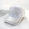 Sombrero de Mujer Estilo Coreano Trendy Moda Primavera Exterior Parasol Sol Gorra de Béisbol Verano Diamante Brillante Estilo Occidental Lengua de Pato