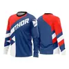2026 Novo Modelo Respirável Roupa para Ciclismo Downhill Thor Masculina Manga Longa Outdoor Mountain Bike Moto Off-Road Roupas de Equitação