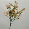 Novo Toque de Gel Macio Céu Estrelado Cabo Buquê Flor Simulada Casamento Hotel Casa Janela Decoração Posicionamento Arranjo Decoração