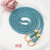 Lanyard Luxuoso para Celular com Strass Corrente Longa para Celular Crossbody Pode Ser Usado no Ombro Pingente Alça de Bolsa Charme Cordão para Celular