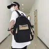 Mochila Escolar Simples Personalizada Estilo Campus para Estudantes Inverno Nova Grande Capacidade Mochila para Uso Externo Leve Bolsa de Viagem para Computador