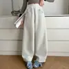 Pantalones deportivos circulares para niñas de comercio exterior, nuevos de primavera y otoño 2026, estilo coreano, holgados y modernos, casuales, para niños de 15 años
