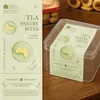 Pegatina autoadhesiva de color verde suave, utilizada para el empaque de cajas de repostería, impermeable y antifalsificación, hecha de material de vinilo, elegante