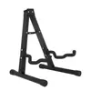 Suporte dobrável de baquelite para violão acústico Suporte vertical portátil Suporte para guitarra Suporte de metal Suporte de chão