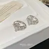 Pendientes de Botón de Flor Delicados y Versátiles de Plata S925 para Mujer, Pendientes de Perla de Lujo de Gama Alta, Accesorios para Orejas de Moda y Elegantes