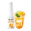 Chuangyuyin Concentrado de Bebida de Purê de Fruta Laranja 1,2kg Uso Comercial 6X Concentrado Ingrediente para Bebida de Suco