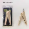 Fabricantes de origen herramientas para uñas acero inoxidable tijeras de una palabra tijeras para uñas en forma de U cortaúñas reparación de extensión de uñas con terapia de luz