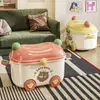 Caixa de Armazenamento de Brinquedos para Crianças à Prova de Poeira e Umidade Caixa de Armazenamento de Lanches Caixa de Armazenamento de Roupas e Diversos de Grande Capacidade para Sala de Estar