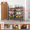 Estante de Almacenamiento de Cocina Transfronterizo Estante de Piso para Verduras de Múltiples Niveles Estante de Almacenamiento Doméstico Multifuncional Venta Directa del Fabricante Venta al por Mayor