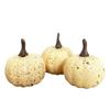 12 peças de ornamentos de abóbora pequena de simulação decorações de abóbora de Halloween decorações de Natal artesanato de frutas e vegetais de simulação pose
