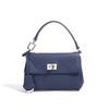 Diseño de Nicho Cerradura Bolso Cuadrado Pequeño Bolso de Mano de Cuero Genuino Bolso de Hombro de Gama Alta para Mujer Versátil para Viajes Diarios Bolso Cruzado