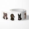 Pegatina de Amazon Transfronteriza al por mayor Pegatina de sellado para mascotas Perro Animal Pegatina adhesiva redonda Etiqueta decorativa para embalaje