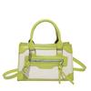 Bolsa Quadrada Pequena de Moda Tendência de Nicho 2026 Nova Cor de Verão Color Block Simples Versátil para Ombro Transversal Bolsa de Mão