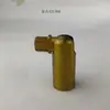 Lámpara de Pared de Hierro Junta Universal Cabeza Giratoria Base de Cabeza Giratoria Accesorios para Lámpara de Pared Color Cromo Junta Universal de 180 Grados Rosca Macho y Hembra M10