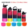 Funda protectora de silicona para la base de la taza para hydro flask, funda para taza, funda aislante anti-quemaduras para termo, taza espacial