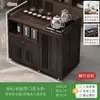 Mesa de té móvil, mesa de té pequeña, gabinete de té para el hogar con ruedas, carrito de té, mesa de té Kung Fu, tetera, juego de bandeja para juego de té integrado